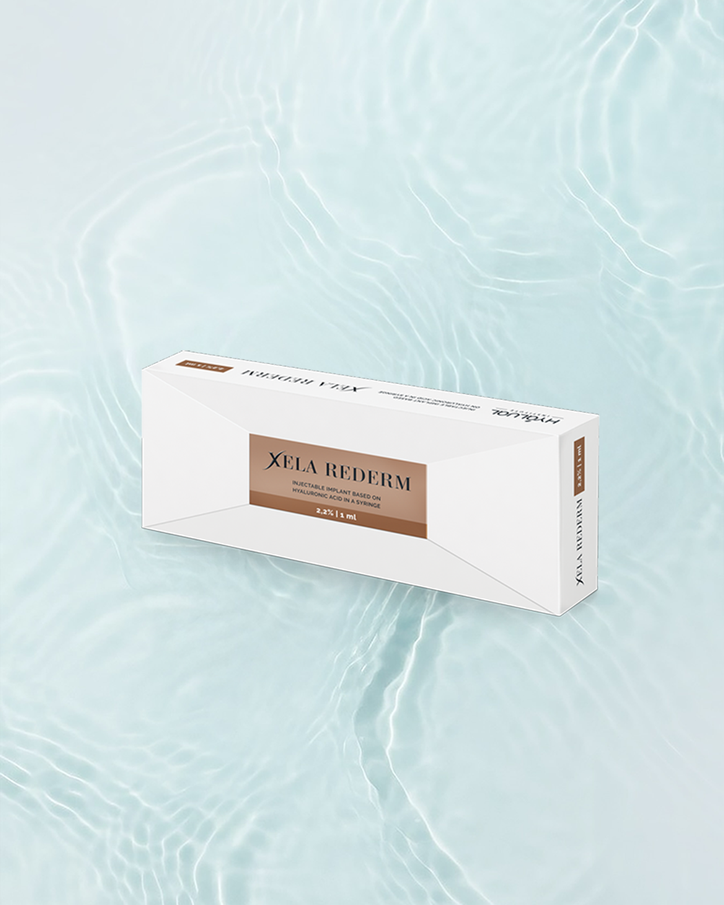 XELA REDERM su gintaro rūgštimi 1,1% - 2,2% 1ml-2ml